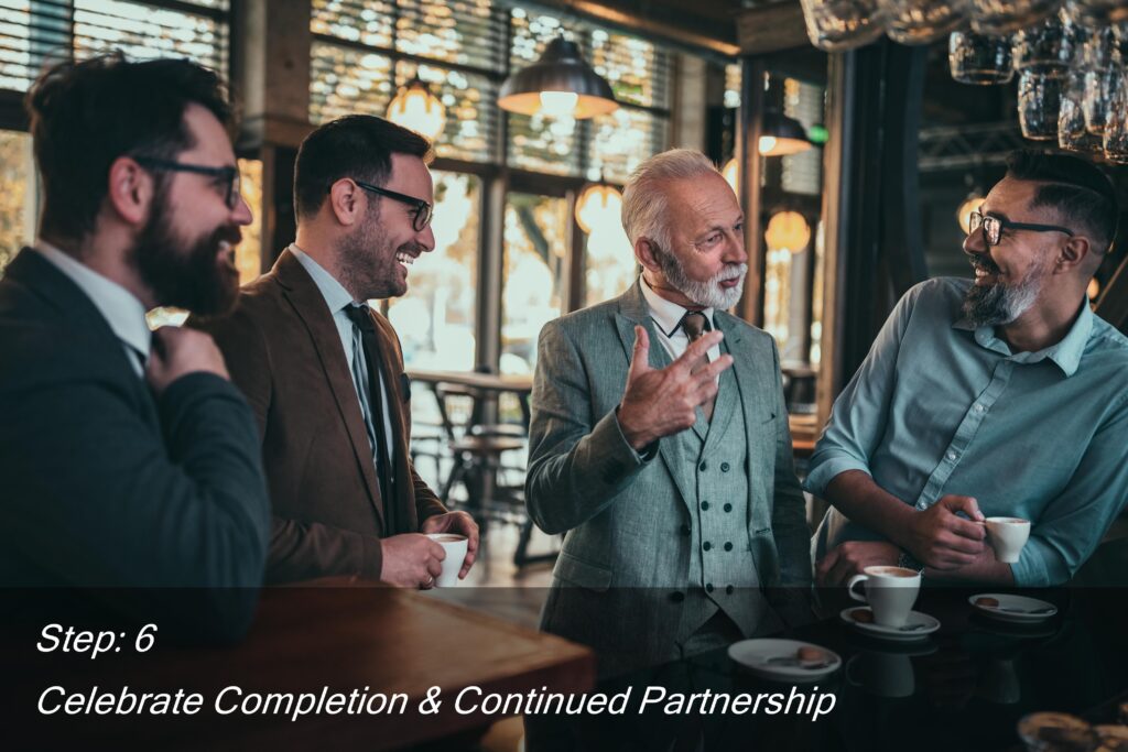 Celebrate the successful completion, underscoring our commitment to not just a transaction, but a lasting partnership dedicated to supporting your goals.